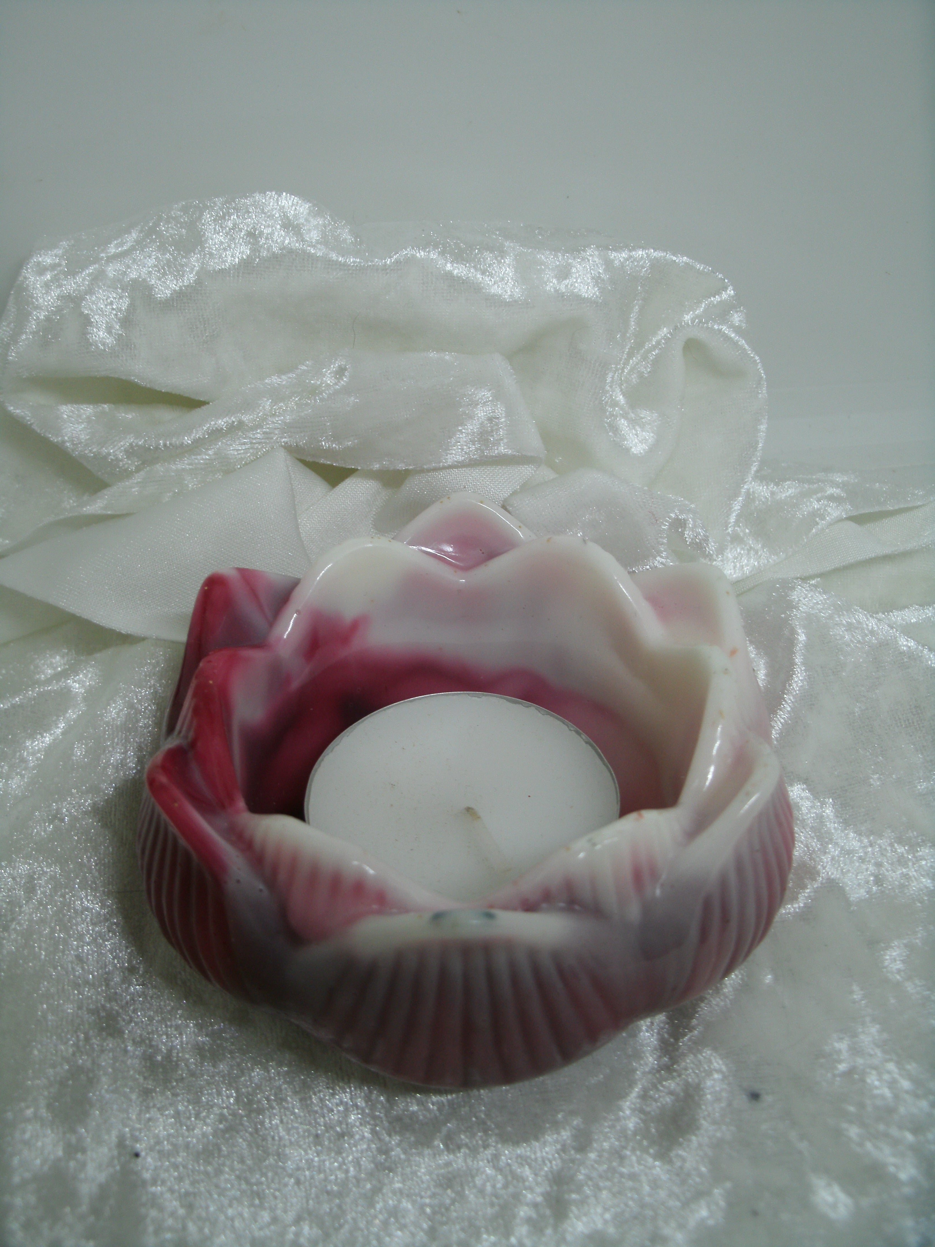 bougeoir fleur