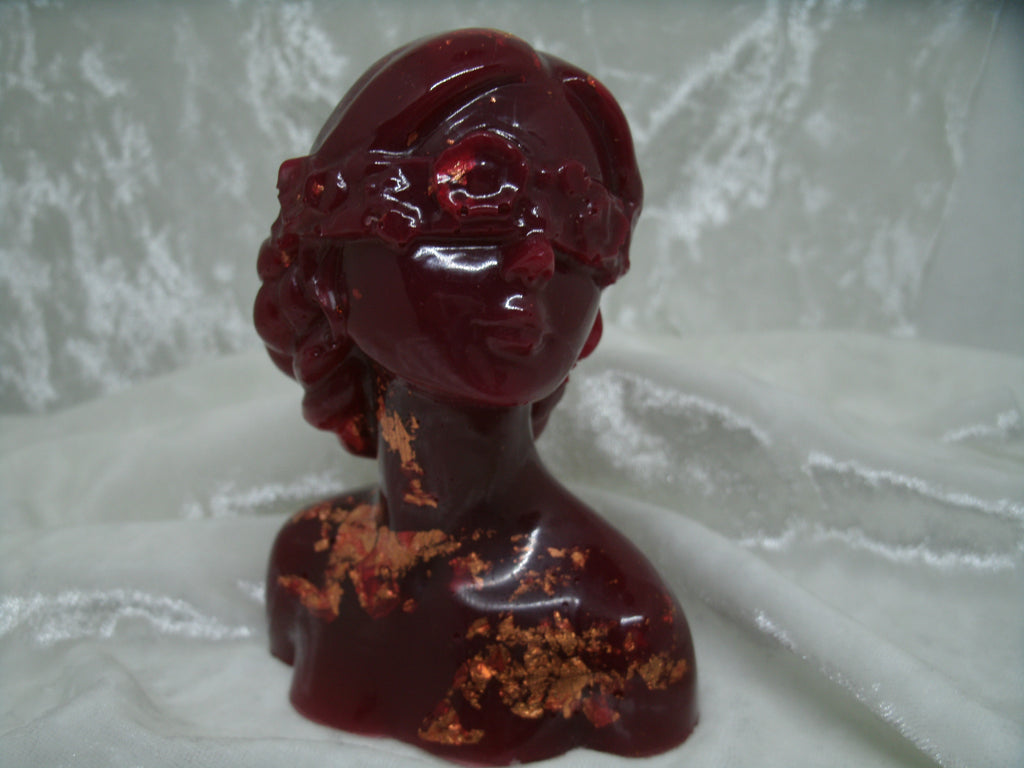 Blindfolded woman