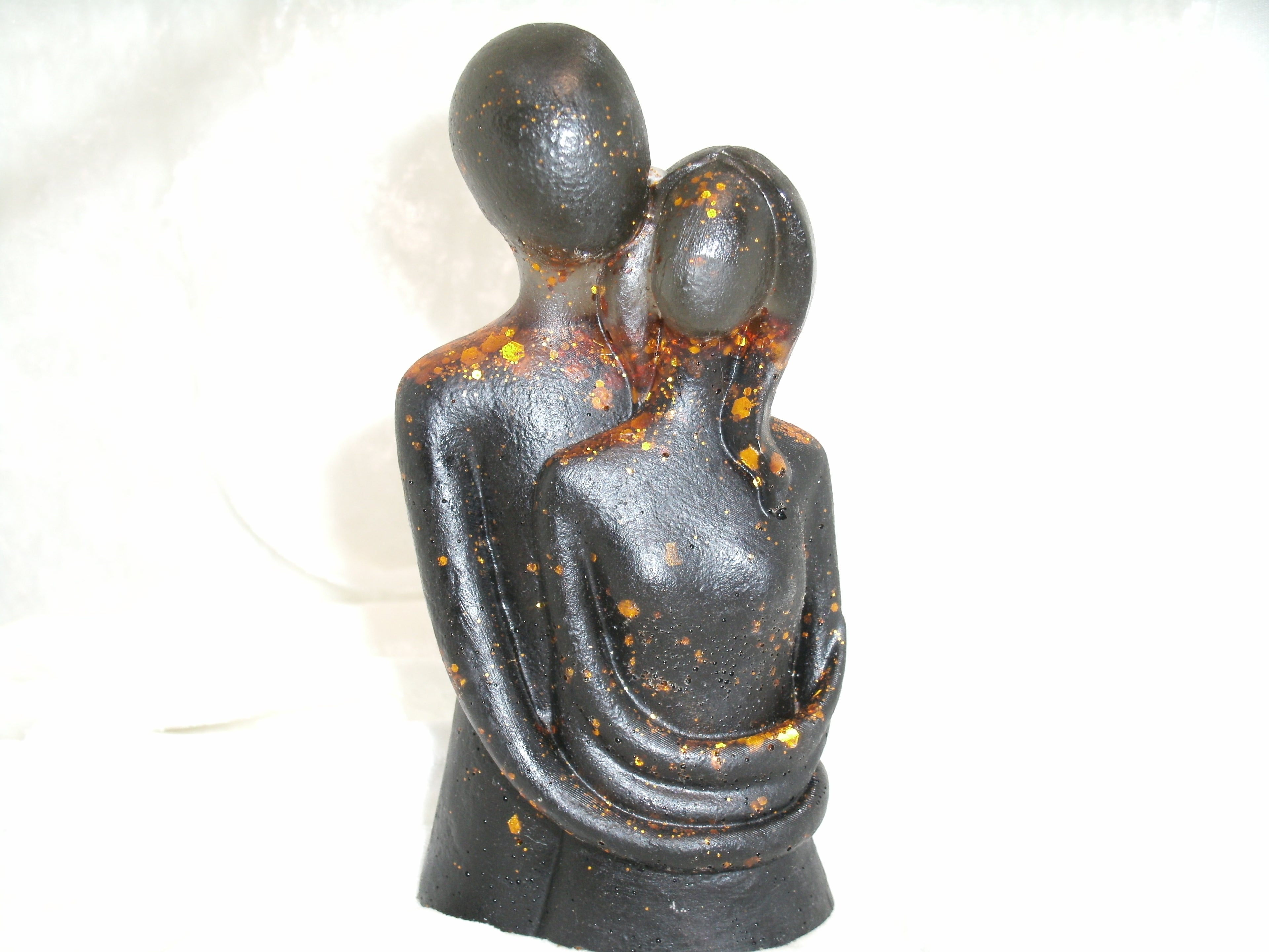 Couple enlacé